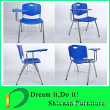 High quality metal comfortable plastic school chair